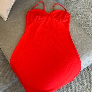 Unbranded little red dress NWOT